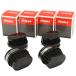  power filter 54mm Short oval 4 piece black Kawasaki Zephyr 1100,GPZ750F,ZRX1200,ZRX1100,Z1000R,Z750FX-2,Z750FX-3