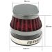 �p���[�t�B���^�[ 50mm �o�C�N �I�[�o�� �V���[�g �K�����^x�� 4�� GPZ750R GS1000E GS750E GSX250S GSX400S GSX-R400 KH500 XJR400D XJR400E XJR400F XJR400R �֘A�摜2