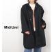  midi umiMidiUmi 3way поле пальто подкладка имеется чёрный черный женский 3-779635