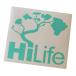 HiLife Basic Logo разрезные наклейки M размер мята hawaii Гаваи USDM JDM HDM stance высокий жизнь SK8 skate стиль стандартный товар 