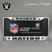  Raider s metal рамка для номера US размер интерьер NFL RAIDERS рамка номерного знака RAIDER NATION машина дисплей авто детали America смешанные товары 