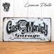  газ Monkey номерная табличка US размер белый GAS MONKEY GARAGE America номерной знак Vintage способ гараж оборудование орнамент белый запад набережная интерьер 
