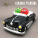 USED товар m&amp;m's. тарелка керамика шоколад M and M z черный красный зеленый Ame машина 2003 год Mercury Mercury интерьер герой модный 