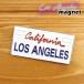  магнит магнит Los Angeles Los Angeles California California LA белый номерная табличка номерной знак симпатичный кухня America смешанные товары 