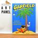  искусство panel Garfield искусство панель GARFIELD cocos nucifera. дерево фламинго парусина искусство установить .. кошка кошка орнамент дисплей герой american 