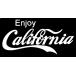  стикер Enjoy California все 4 цвет белый красный черный голубой машина мотоцикл переводная картинка наклейка транскрипция разрезные наклейки темно-красный .i California 