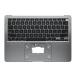 MacBook Air 13 2020 M1 A2337 Space серый US клавиатура подставка palm rest оригинальный б/у товар 4-1007-2 замена ремонт 