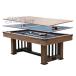  три в одном многофункциональный настольный теннис стол, бильярд стол, обеденный стол 8 футов 2.4M закрытый отдых товар, офис а также семья отдых, голубой,