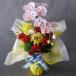 . butterfly orchid & car neshon( artificial flower ) height 40cm