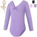 [Aigoda] балет Leotard длинный рукав юбка нет Kids ребенок взрослый хлопок Junior 