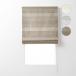  roman shade single | cloth sample | small . line . average .. natural modern . roman shade [ Ray ]