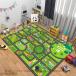  игровой коврик Kids la свечение do карта Kids дорога машина рисунок нежный ощущение .. предотвращение скольжения ...1 круглый год можно использовать карта карта звукоизоляция образование для ... уборка простой ..