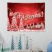  гобелен Рождество модный интерьер смешанные товары Новый год украшение вход многофункциональный орнамент орнамент елка ткань постер Рождество украшение фон ткань 
