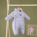  осень-зима baby детский комбинезон пуховик комбинезон Jump костюм защищающий от холода пуховик мужчина девочка празднование рождения детская одежда подлинный товар. down 