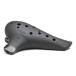 NIGHT OCARINA NIGHT by Noble N/N- pra ACB Night пластик окарина Alto C style черный ( Raver отделка ) BLACK RUBBER Night окарина 