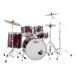 Pearl DMP825S/CN No.261/ блеск * красный * Burst Decade Maple серии барабан комплект 