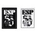 ESP TEXTILE STICKER 50thi-e Spee создание 50 anniversary commemoration чуть более склеивание teki стиль * стикер черный белый каждый 1 шт. комплект / почтовая доставка отправка * наложенный платеж не возможно 
