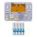KORG TM-70C SPN/ одиночный 4 батарейка ×4 штук Pom Pom Purin тюнер / метроном + Contact Mike комплект Korg Sanrio совместная модель / почтовая доставка отправка * наложенный платеж не возможно 