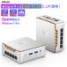 2025 год новейший Intel N150 Mini PC[ новейший no. 12 поколение Mini pc N150] Mini персональный компьютер Windows11Pro установка mini pc[16GB DDR4 512GB SSD] Mini настольный персональный компьютер 