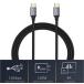 TYPE C �P�[�u�� 50cm USB3.2 Gen2 10Gbps �����f�[�^�]�� 100W PD3.0 4K�f���o�̓r�f�I�`�� �^�C�vC USBC  USB C to USB C ���ϋv�i�C�����҂� �Z�� �֘A�摜2