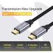 TYPE C �P�[�u�� 50cm USB3.2 Gen2 10Gbps �����f�[�^�]�� 100W PD3.0 4K�f���o�̓r�f�I�`�� �^�C�vC USBC  USB C to USB C ���ϋv�i�C�����҂� �Z�� �֘A�摜4