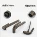 �^�y�b�g�A�W���X�g�����` 10mm �����L�[ �S���� �J�u�p �o���N�� �^�y�b�g�N���A�����X �����H�� �֘A�摜1