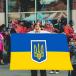 uklaina национальный флаг 90x150cm мобильный удобный Ukraine национальный флаг uklaina поддержка 