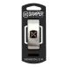 IBOX DMSM01 кожа /METALLIC SILVER [SMALL-6 струна электрогитара / акустическая гитара /4 струна основа / укулеле для ] -тактный кольцо демпфер Mu ta- порожек LAP 