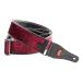 RightOn! STRAPS PAISLEY VELVET-60 Red гитара, основа для ремешок bell спальное место .peiz Lee. en Boss 