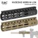 E&amp;C производства M4 серии соответствует NOVESKE NSR N4 9 дюймовый Gen.3 M-LOK защита рук копия настоящий печать ввод aluminium сплав производства NSR9 MLOK