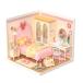 ROBOTIME Lovely Pink Bedroom[DW016]Rolife super klieita- серии ( комплект для сборки )( английская версия товар )
