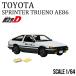 1/64 �g���^ �X�v�����^�[ �g���m AE86 ������ D �����Ƃ��ӓX �����p�[�c�t�� �~�j�J�[ �u�����h ���胂�f��