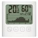 tanita graph attaching digital temperature hygrometer TT-580 white * free shipping ( Okinawa * excepting remote island )