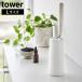  склеивание очиститель подставка tower L вертикальный Yamazaki реальный индустрия tower белый черный 4560 456