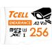 TCELL High Endurance 256GB microSDXC A2 высокая прочность мониторинг камера для память карта USH-I U3 V30 4K микро SD карта считывание включая / вписывание максимальный 100/80MB/ секунд 