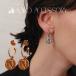 P295 серьги хирургический нержавеющая сталь Gold монета дизайн монета серьги 