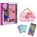 [Disney Princess] Disney Princess style collection toy. smart phone set Play phone & mirror attaching stylish clutch case /