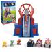 [Paw patrol]pau Patrol papskwado Mini look наружный tower Play комплект vehicle 3 шт. & фигурка 3 body / che стул, Marshall, Sky 