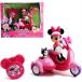 [Jada Toys/ JadaToys игрушки ] Disney Junior Minnie Mouse скутер машина с радиоуправлением розовый дистанционный пульт машина / коляска /RC машина / игрушка / Рождество / мотоцикл 