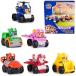 [Paw Patrol]pau Patrol воздушный Rescue миникар 6 деталь papskwado Racer / Rav ru, che стул, Sky, Zoomer, Marshall, Rocky /
