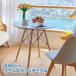  обеденный стол Eames стол living стол круглый Северная Европа чистота из дерева модный Cafe способ стол jenelik диаметр 60cm круг обеденный стол 