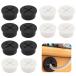  резиновая втулка ( чёрный . белый. 2 цвет 6 шт по., все часть .12 штук входит. ) гибкий Raver кабель,25mm Raver резиновая втулка стол кабель отверстие покрытие off .
