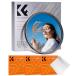 K&amp;F Concept 77mm 1/4 черный Mist &amp;CPL фильтр многофункциональный фильтр 2in1 один листов 2 позиций soft эффект + поляризованный свет эффект 18 слой nano 
