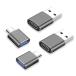 USB Type-C�I�X to USB���X �A�_�v�^ 4�Z�b�g + USB C���X to USB�I�X �ϊ� OTG�Ή� i-Phone/PC/