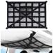 YFFSFDC машина потолок упаковочный пакет крыша место хранения сеть 90*65cm багаж фиксация сеть 2 слой модель хранение в машине крыша сеть регулировка возможность пряжка жесткий кастер средний 