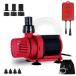 Onlit �����|���v �����E�H�[�^�[�|���v �r���|���v �f�o��2500L/H �ő�g��2.8M 18W 100V 50/60Hz�ʗp 10�i�K
