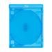 COMCOM BD кейс Blue-ray кейс 6 шт. входит Bluray Logo есть 5 шт. комплект прозрачный голубой 