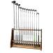 WOOD WORKS сделано в Японии Golf Club подставка 13шт.@ для цвет : Brown сборка settled 