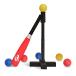 GPji-pi- бейсбол Kids batting комплект bat + чай + мягкость мяч 6 шт приложен ребенок ~ младшие классы для 
