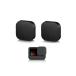 YFFSFDC GoPro HERO12*11*10*9 для линзы колпак 2 штук входит силикон производства линзы защита водонепроницаемый пыленепроницаемый для замены линзы покрытие 